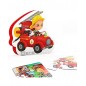 Eurekakids Puzzle Evolutif 4en1 Pompiers 3Ans+