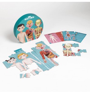 EUREKAKIDS PUZZLE HUMAN BODY 100 PCS