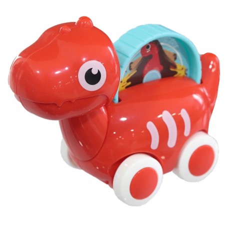 KIOKIDS Jouet dinosaures rouge