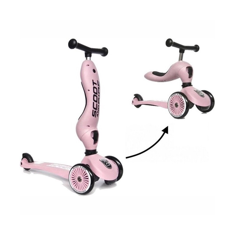 Highwaykick 1 Trottinette Scoot and Ride Rose