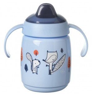 TOMME TIPPE Tasse d'apprentissage à bec déco bleu 300 ml