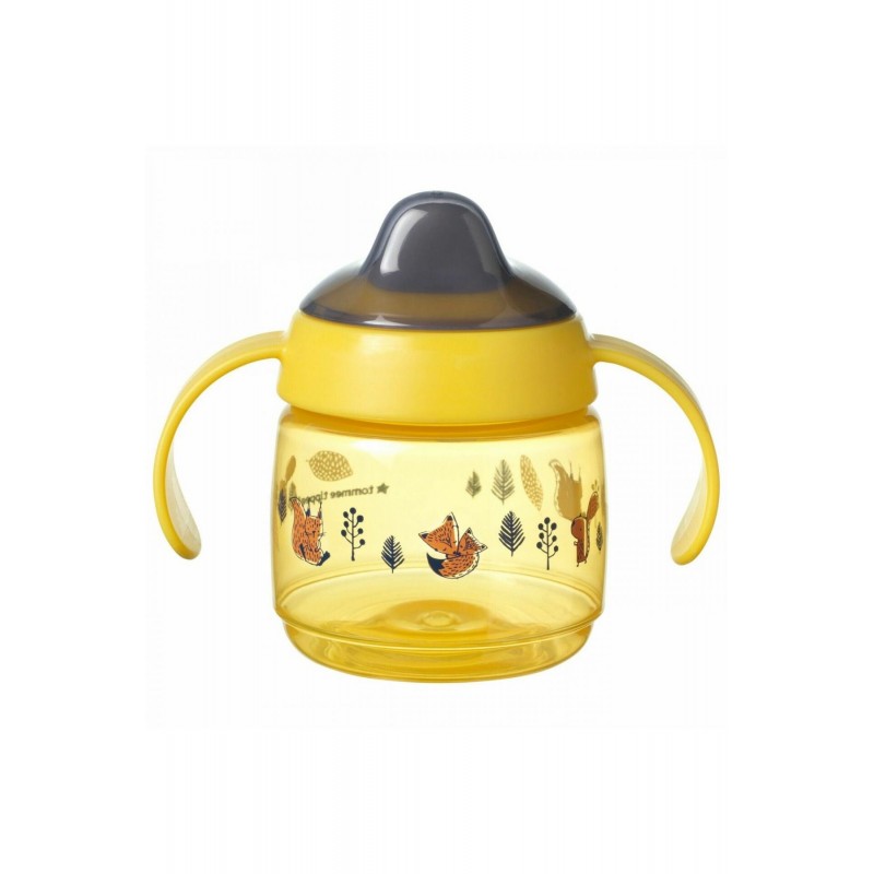 TOMME TIPPEE TASSE 1ER AGE 190ML 4M+ DECO JAUNE