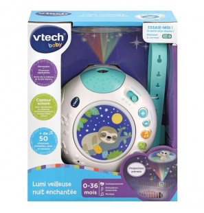 VTECH Lumi veilleuse nuit enchantée bleu