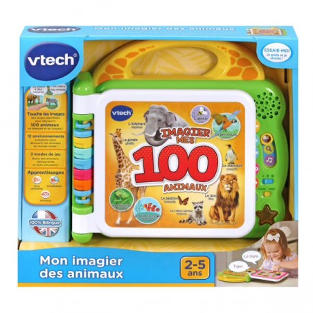 VTECH Livre interactif - Mon imagier des animaux