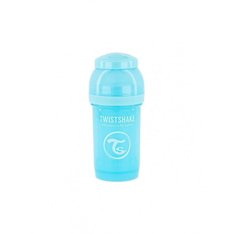 Twistshake Biberon anti-coliques 180ml 0m+ Bleu