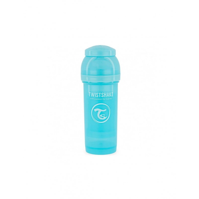 Twistshake Biberon  Anti-Coliques 260ml 2m+ Bleu