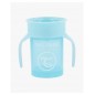 Twistshake Tasse 360° Anti-fuites 230ml 6m+ Bleu