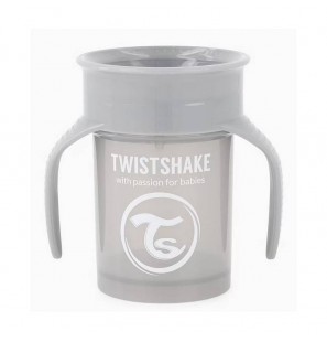 TWISTSHAKE Tasse 360 CUP 6 mois+ Gris