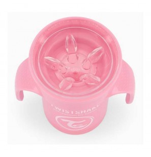 TWISTSHAKE Tasse 360 CUP 6 mois+ Rose