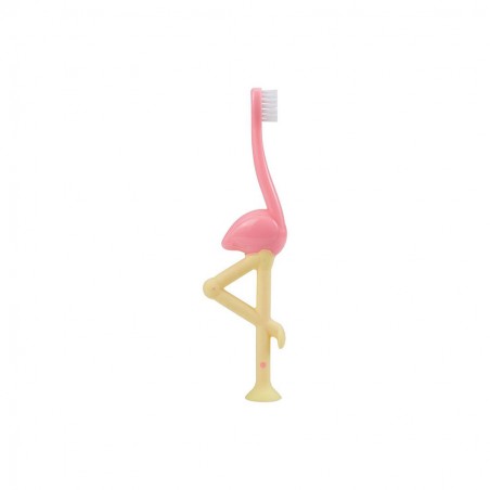 Dr browns Brosse à dents flamant rose 1-4ans