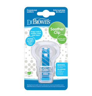 DR BROWNS Attache sucette bleu