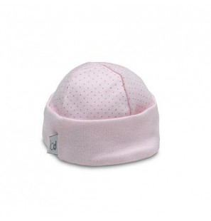 BIMBIDREAMS Bonnet coton dots rose