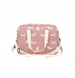 BIMBIDREAMS Sac de maternité renard rose