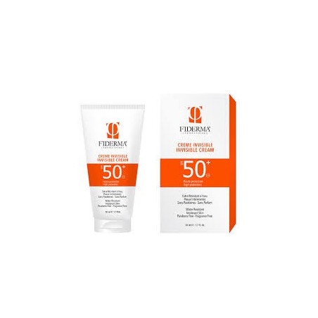 FIDERMA écran solaire invisible spf 50 | 50 ml