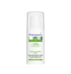 PHARMACERIS T SEBO-ALMOND PEEL Crème De Nuit Exfoliante 50 ML