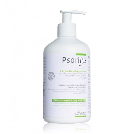 LYSASKIN PSORILYS soin émollient peaux squameuses 200 ml