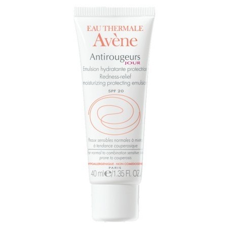 AVENE ANTI-ROUGEURS JOUR émulsion hydratante spf 20 | 40 ml