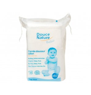 DOUCE NATURE carré maxi BABY BIO | 60 u