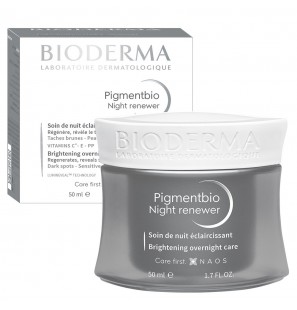 BIODERMA PIGMENTBIO night renewer soin éclaircissant nuit 50 ml