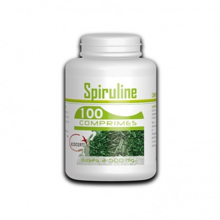 GPH DIFFUSION Spiruline 500 mg | 100 comprimés